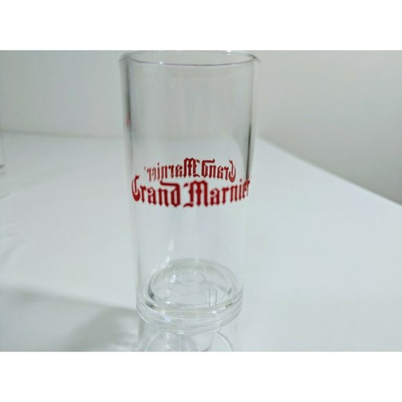 Grand Marnier branded cordial liquor 4 plastic shot glasses - Picture 3 of 5